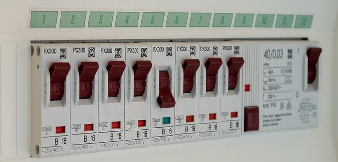 a fusebox panel