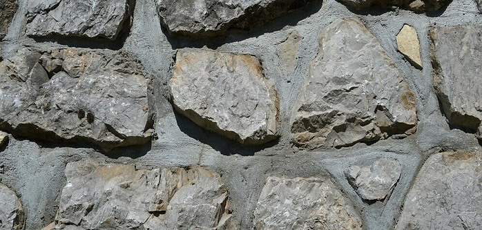 a perfectly crafted stone wall